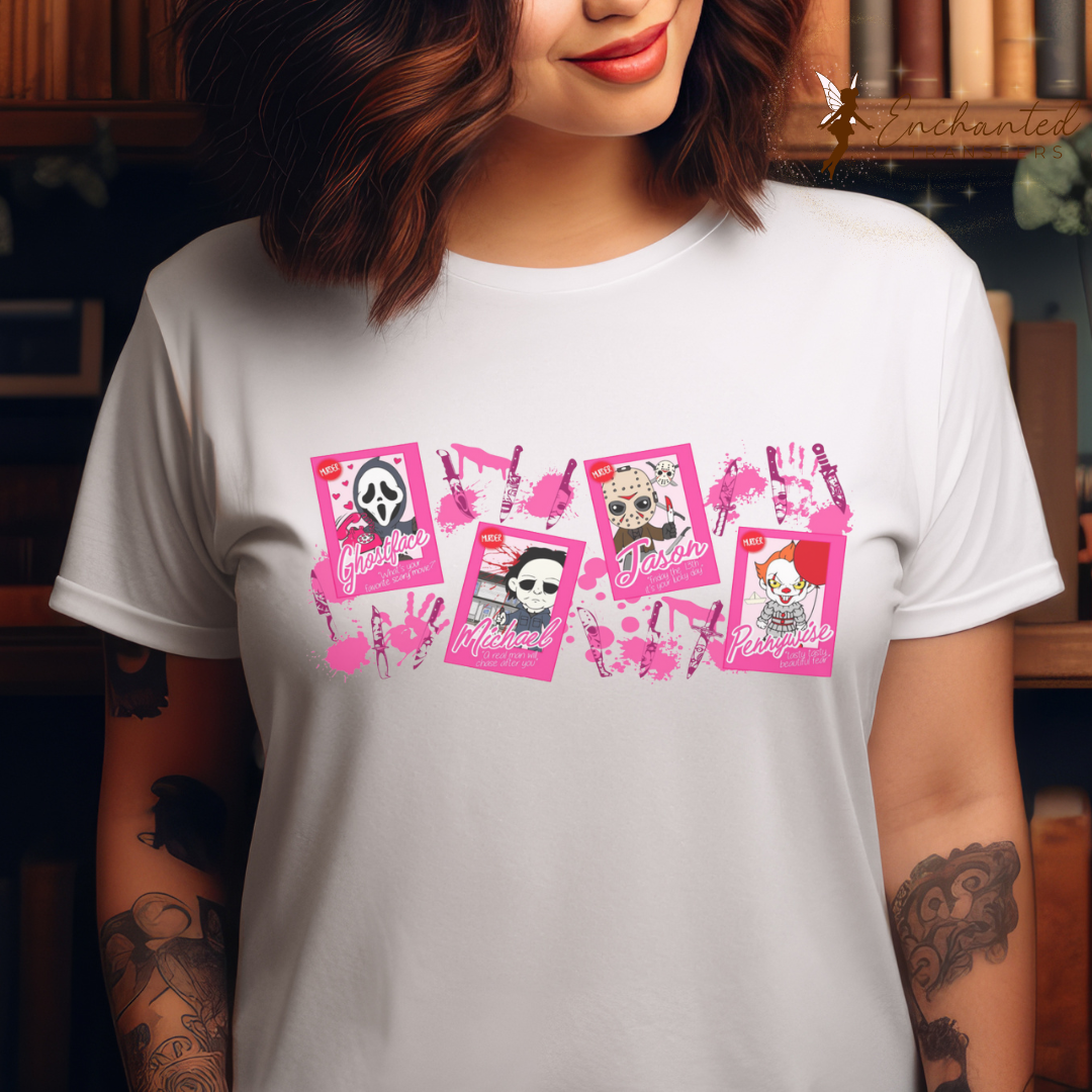 Love you Horror Cards - Ready to Press DTF Transfer