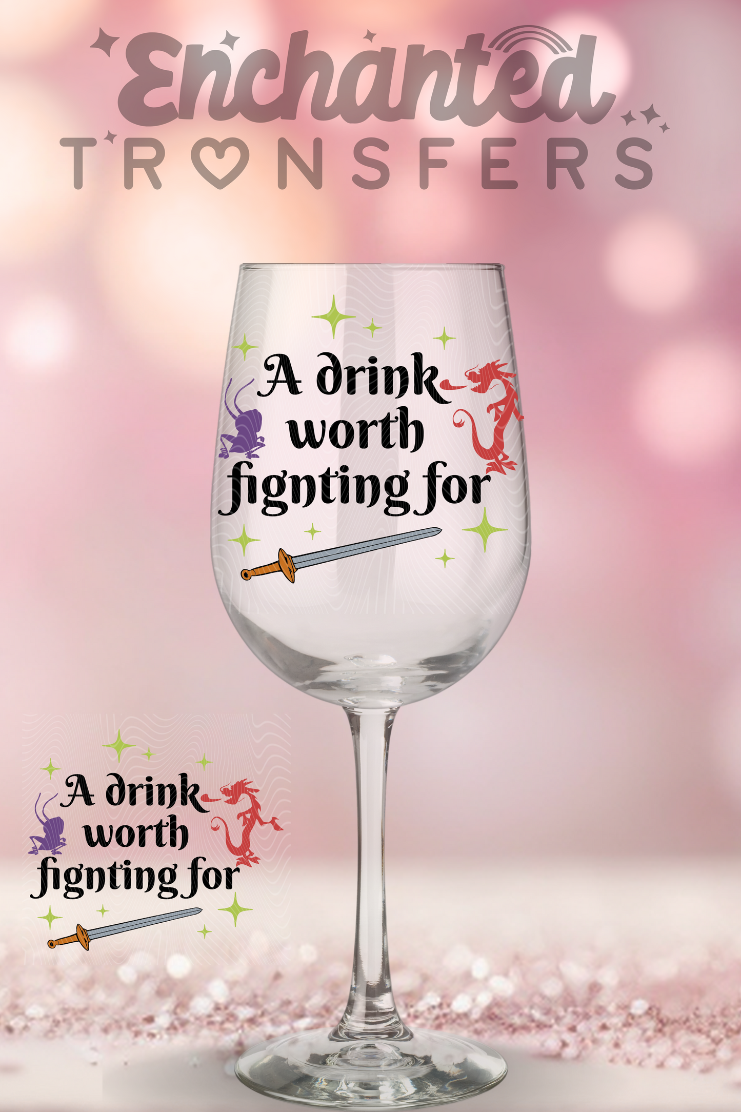 Boozy Princess 2.0 (DECAL)