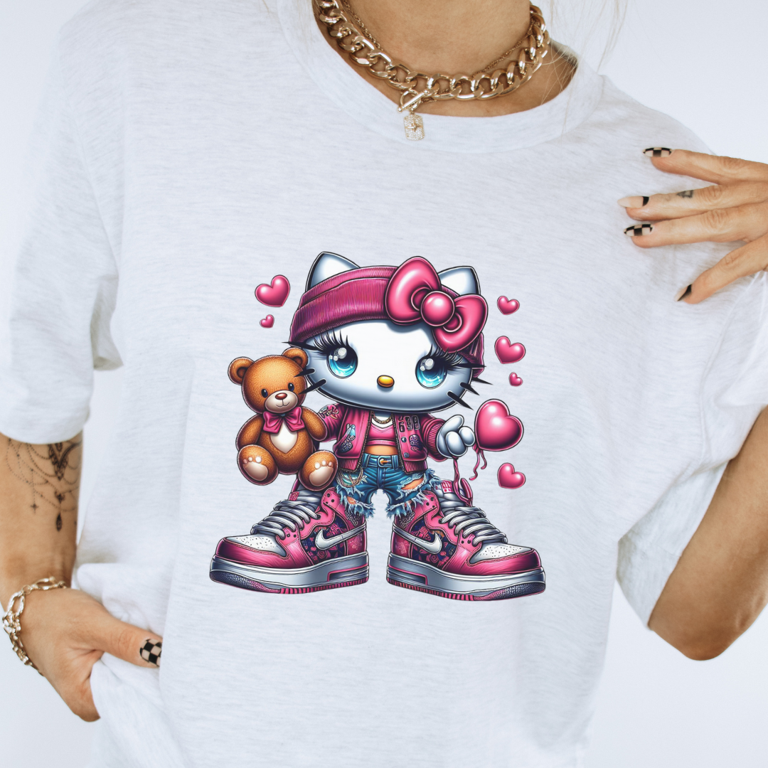 Hood Kitty - Ready to Press DTF Transfer