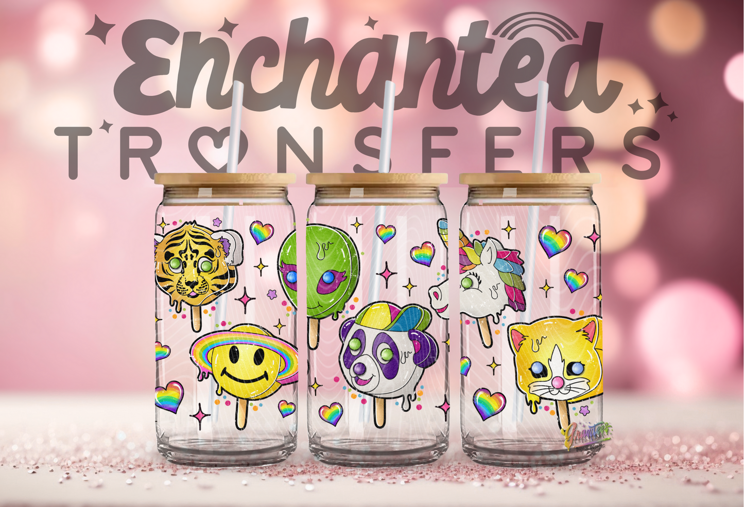 Lisa Frank Popsicles