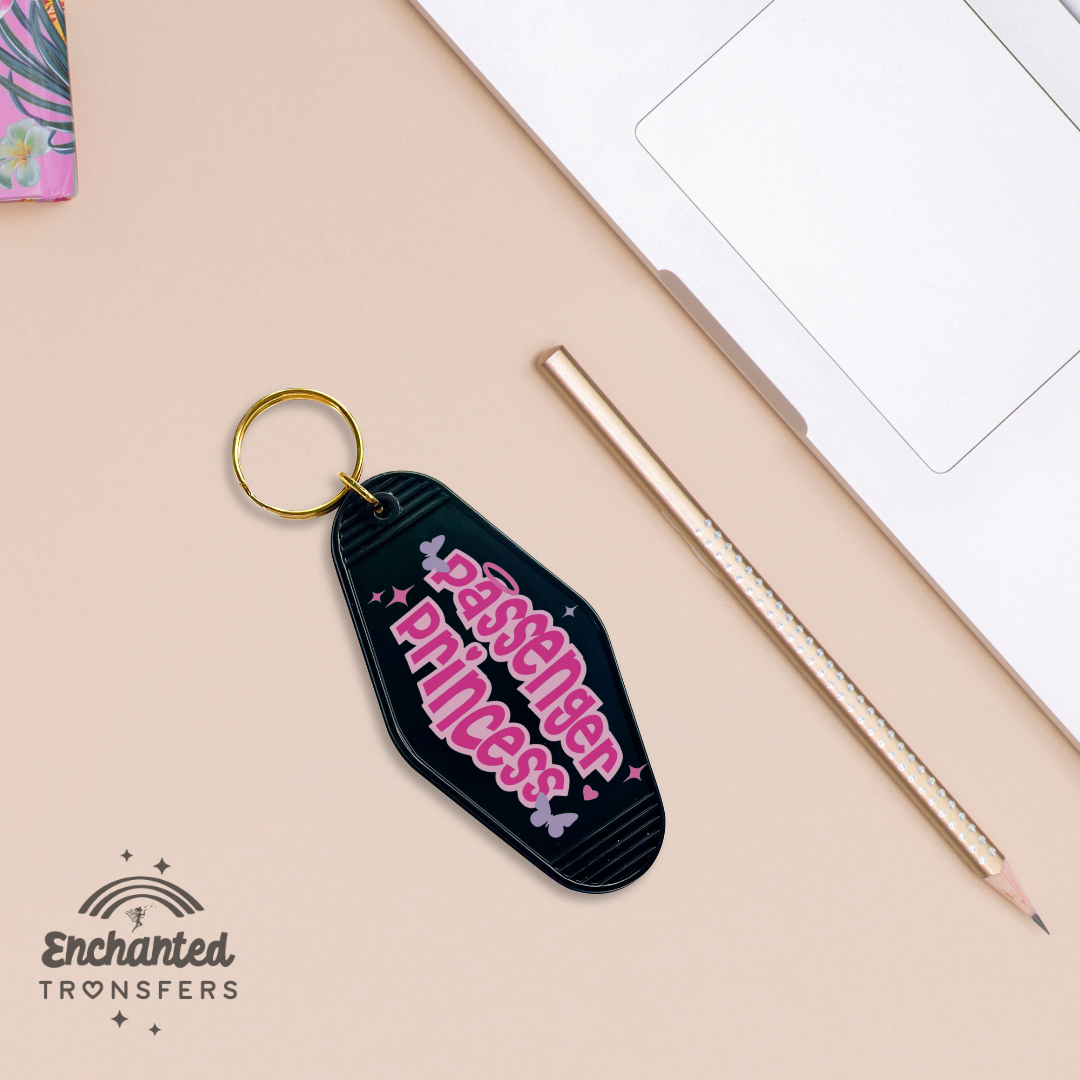Passenger Princess - Key Chain Decal