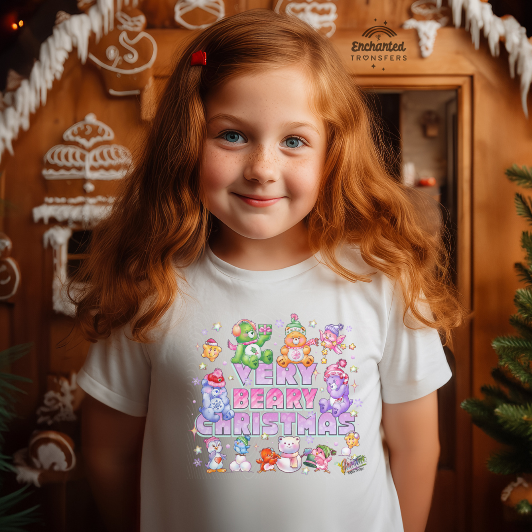 Very Beary Christmas - Ready to Press DTF Transfer