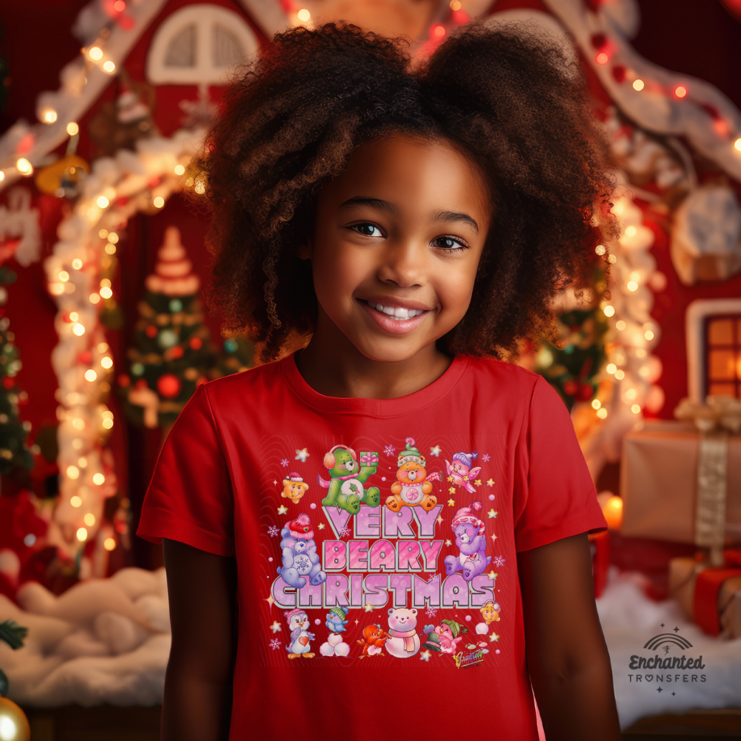 Very Beary Christmas - Ready to Press DTF Transfer