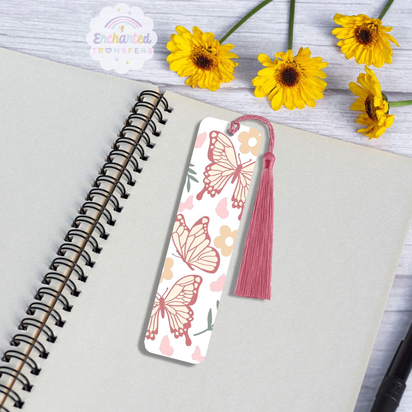 Butterfly - Bookmark Decal