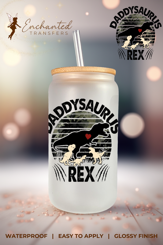 DADDYSAURUS REX (DECAL)