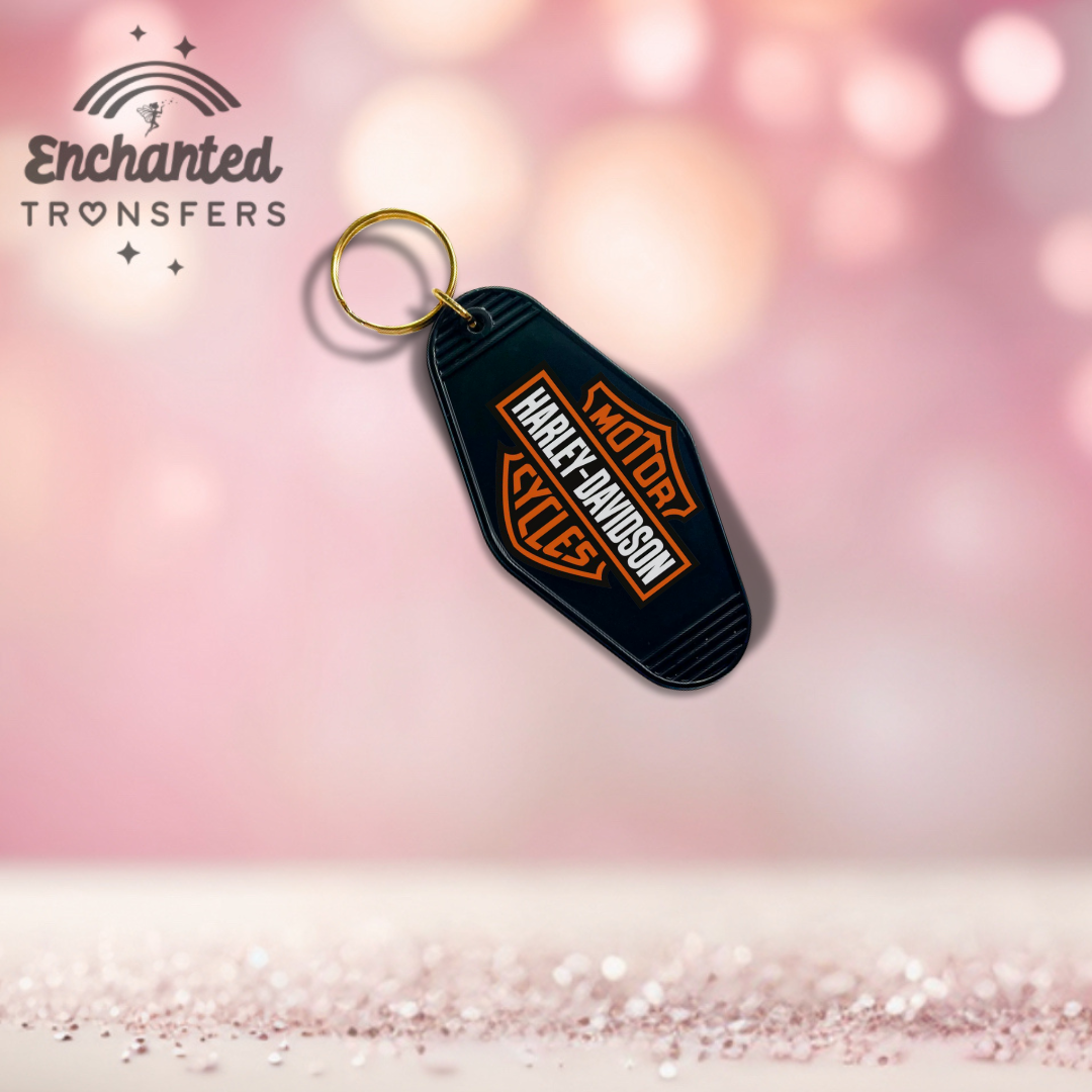 Motorcycle - Key Chain Decal