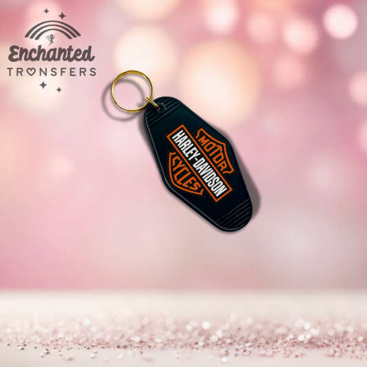 Motorcycle - Key Chain Decal