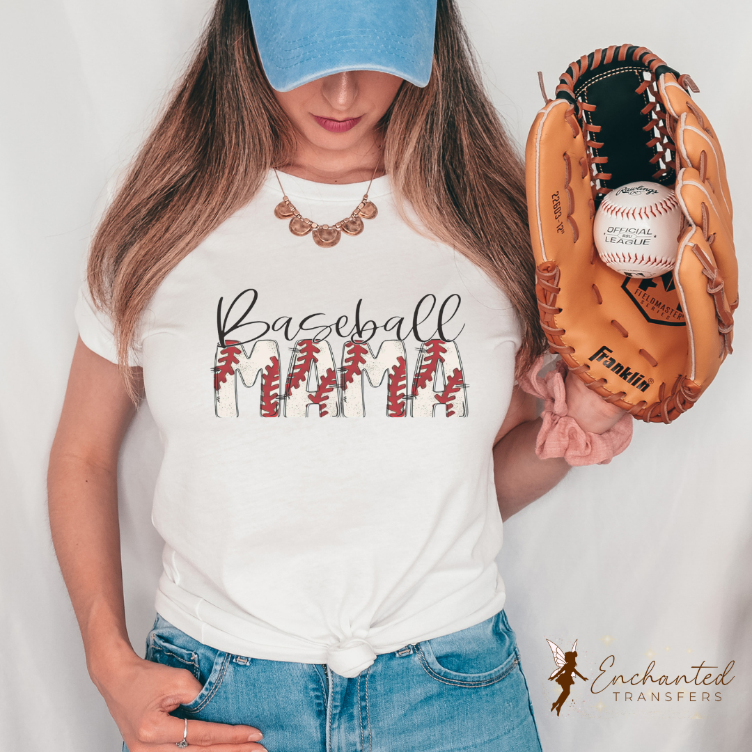 BASEBALL MOM - Ready to Press DTF Transfer